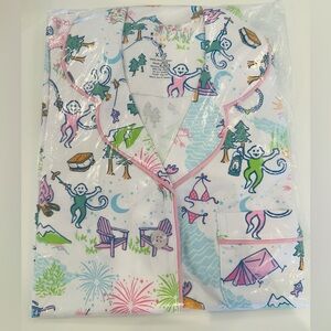 Roller Rabbit summer camp Pajamas set